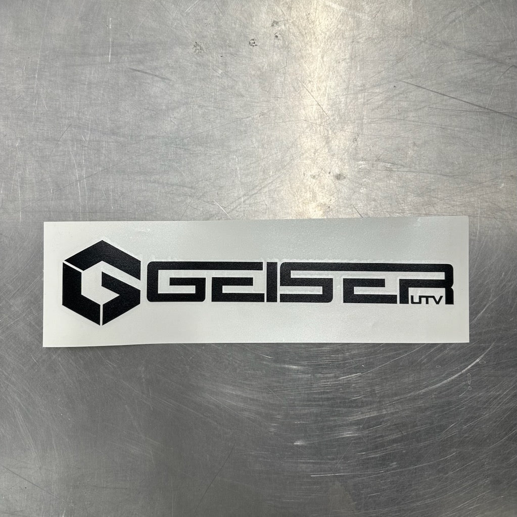 Geiser Vinyl Sticker - 20