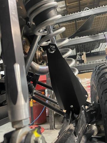 POLARIS RZR TURBO R/PRO R - SHOCK GUARDS