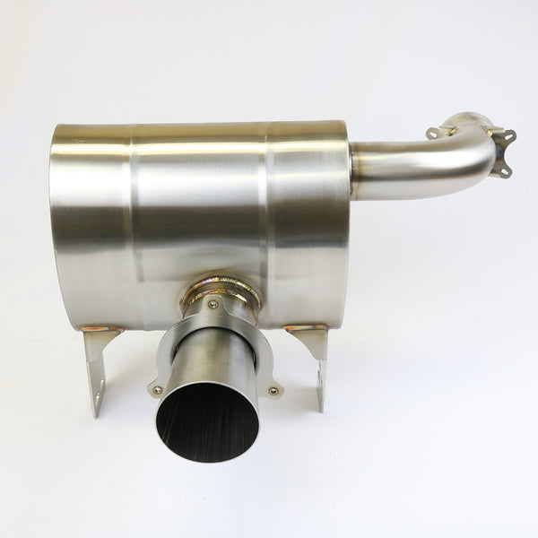 Can Am X3 Turbo Magnum Slip-On Rear Exit Exhaust with Race Bypass Option