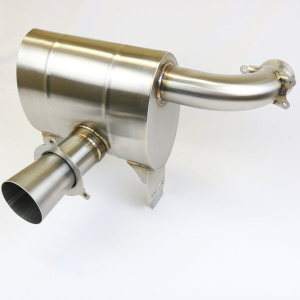 Can Am X3 Turbo Magnum Slip-On Rear Exit Exhaust with Race Bypass Option